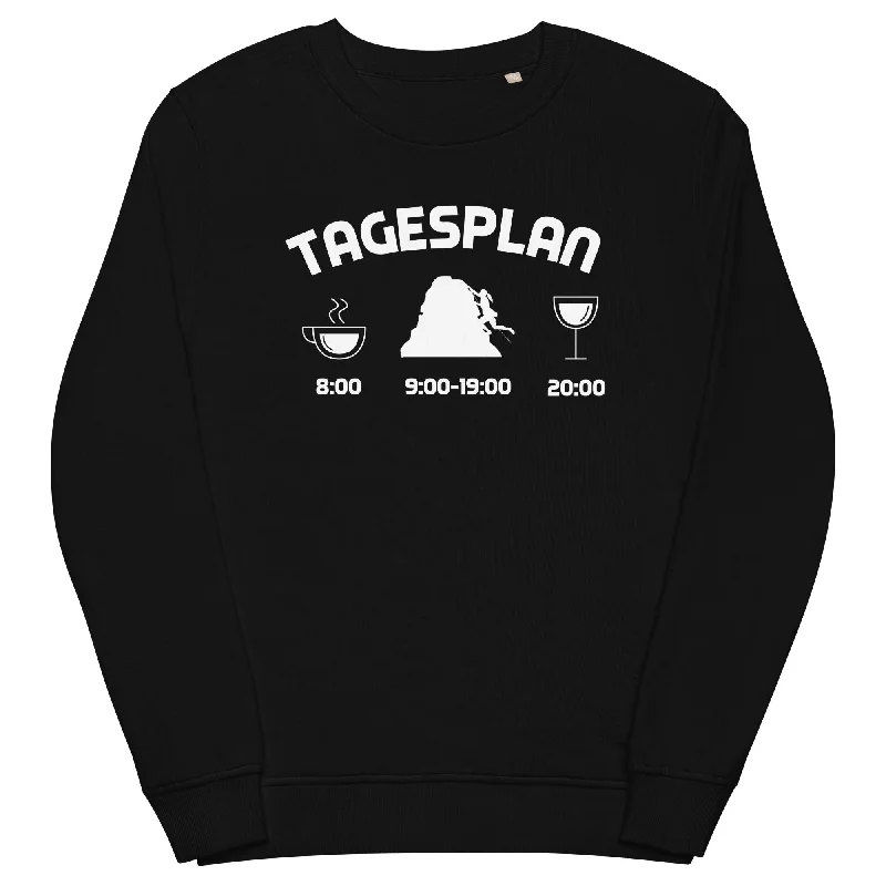 Tagesplan 1 - Unisex Premium Organic Sweatshirt Hoodies & Sweatshirts Fashion