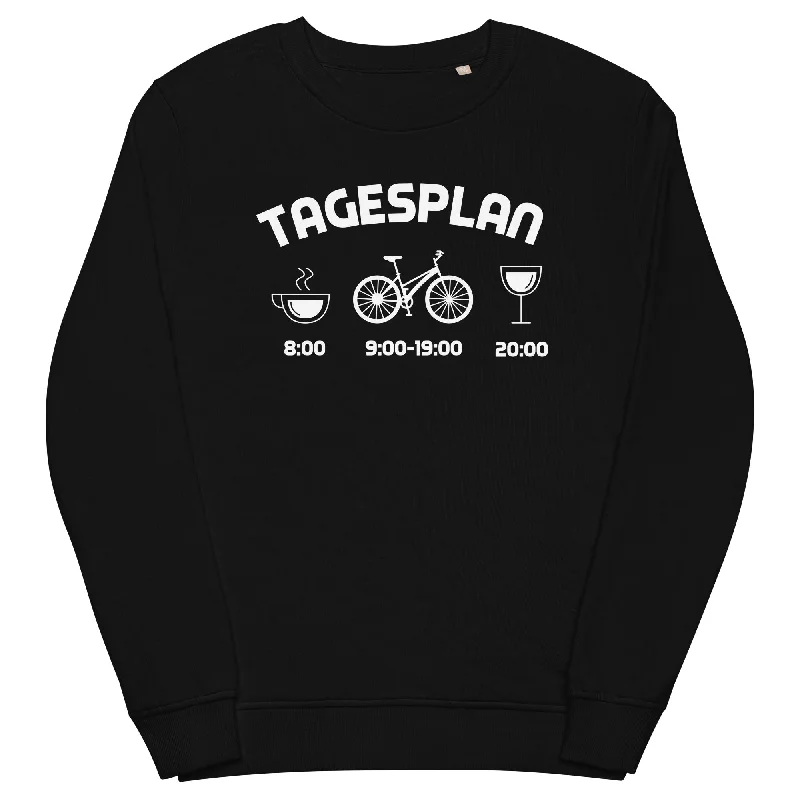 Tagesplan 1 - Unisex Premium Organic Sweatshirt Graphic Sweatshirts Collection