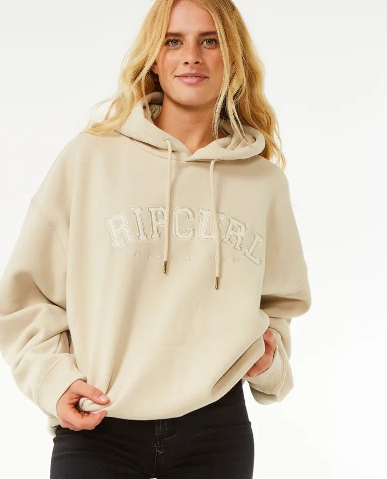 Rip Curl Womens Varsity Hoodie Warm Hoodie Sweatshirt Style