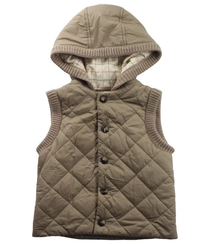 Loro Piana Quilted Vest 2T Women's long jackets