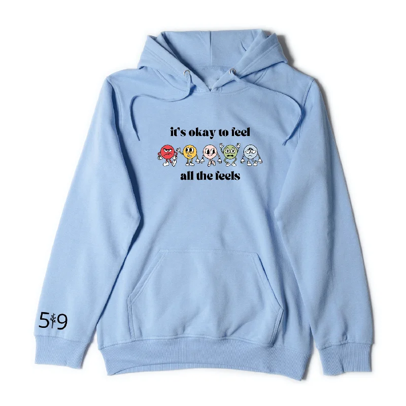 ALL THE FEELS HOODIE (UNISEX) Soft Cotton Hoodie