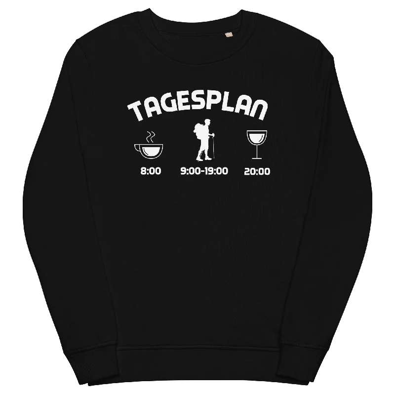 Tagesplan - Unisex Premium Organic Sweatshirt Soft Sweatshirts for Women