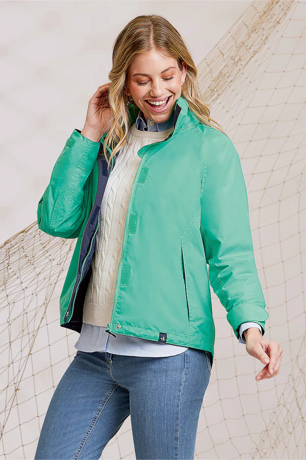 Serafina Collection Waterproof Short Jacket, Green Women's Levi’s jackets