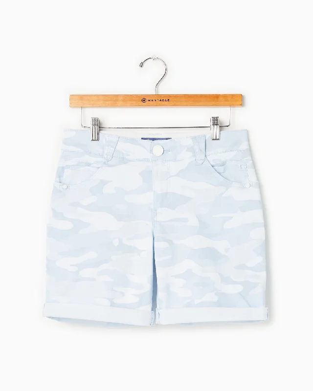 "Ab"solution Cuffed Camo Shorts