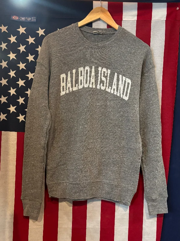 Balboa Island Unisex Crewneck Sweatshirt Oversized Hoodies for Women