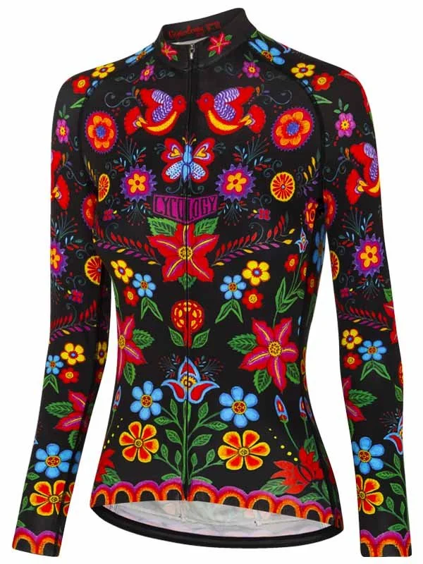 Frida Lightweight Long Sleeve Summer Jersey Black Hoodies for Winter Wear