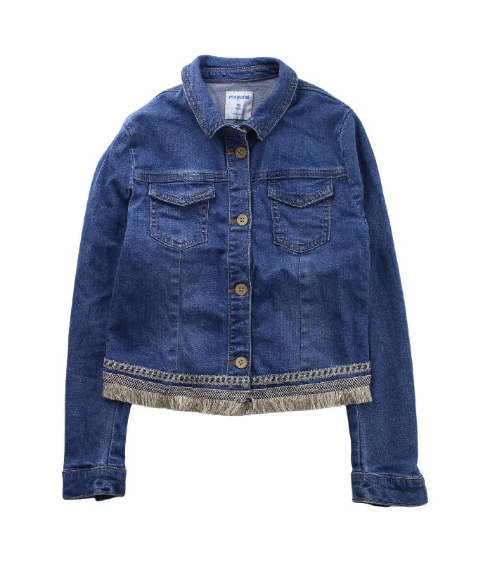 Mayoral Denim Lightweight Jacket 10Y Women's quilted jackets