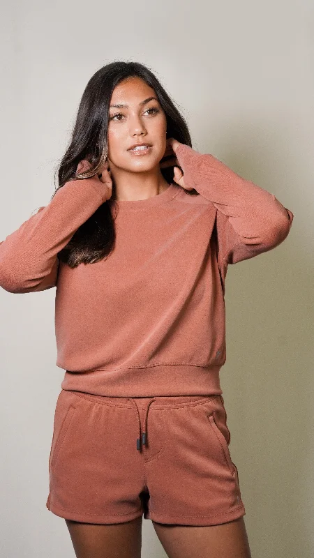 Later On Women's Sweatshirt Comfy Sweatshirts for Fall