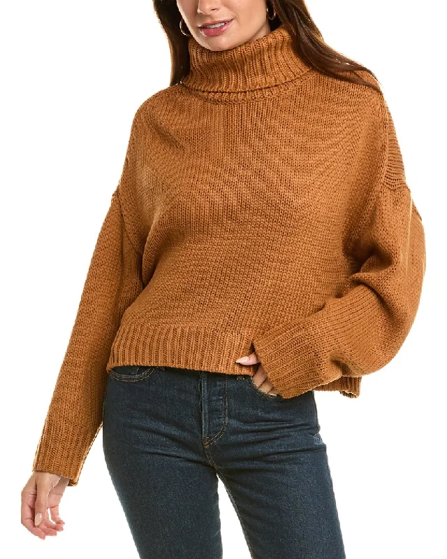 525 America Edie Turtleneck Pullover Alpaca wool sweaters