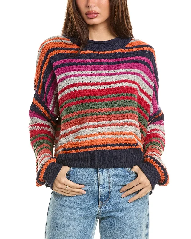 Maronie Dropped-Shoulder Oversized Sweater Women's fashion sweaters sale