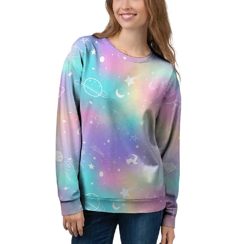 Print Holographic Women's Sweatshirt North Face sweaters