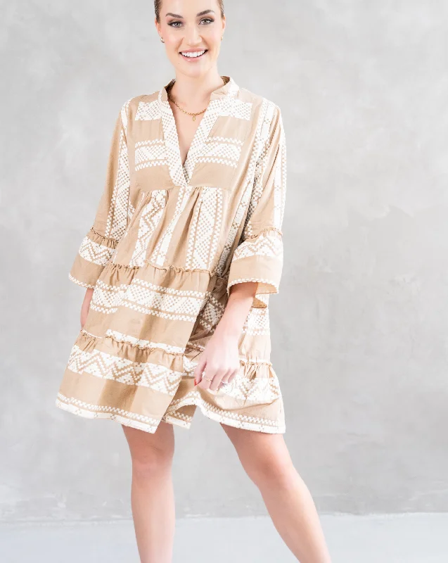 Annie | Stone & Beige Plus size unclassified dresses