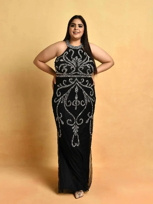 Attic Curves Live For Tonight Black Gown High-low unclassified dresses