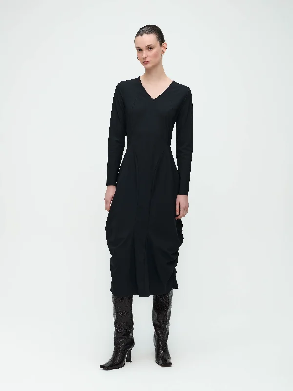 AW24 - Ria Dress Technical Jersey Long unclassified dresses