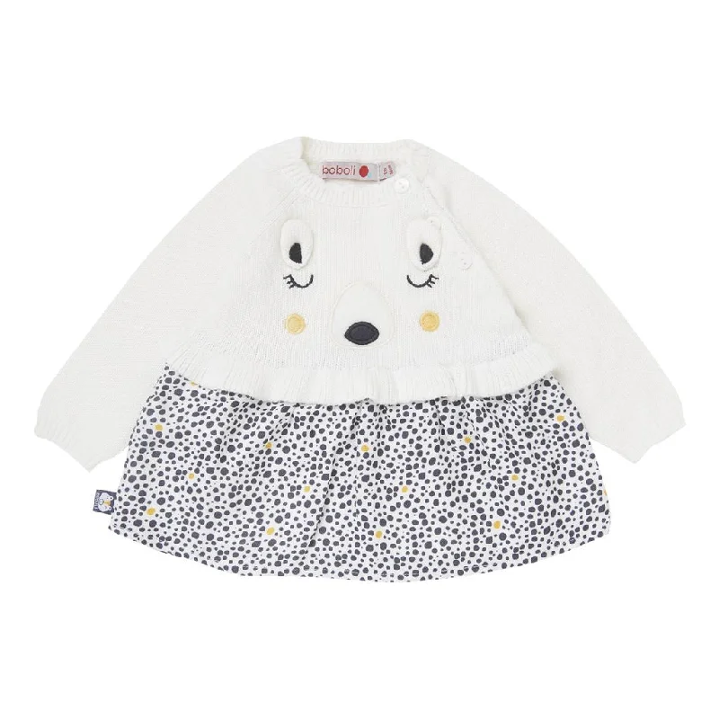 Off-White Polar Bear Knit Dress Beach unclassified dresses