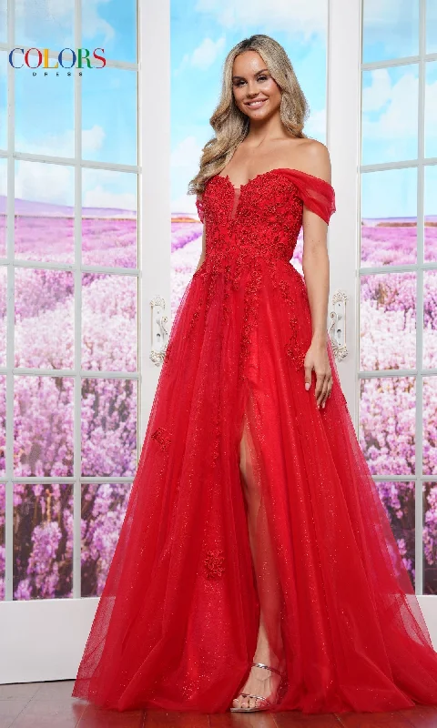 Off-Shoulder Prom Ball Gown: Colors Dress 3474 Petite unclassified dresses