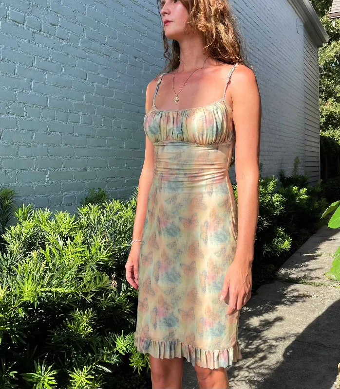 The watercolor Butterfly Dreams Dress by Masha&Jlynn Trendy unclassified dresses