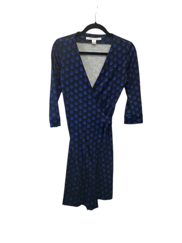 Dress Designer By Diane Von Furstenberg In Polkadot Pattern, Size: Xs Off-shoulder unclassified dresses