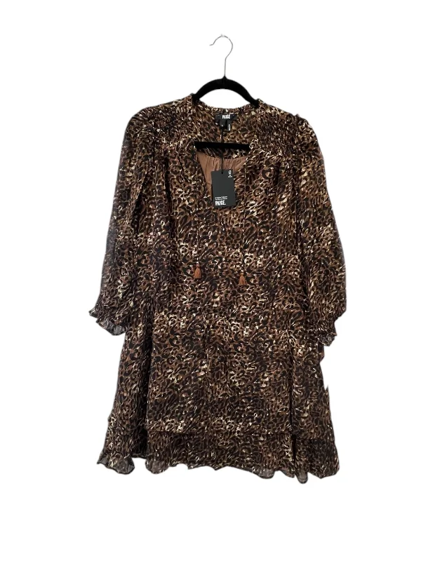 Dress Designer By Paige In Animal Print, Size: S Lounge unclassified dresses