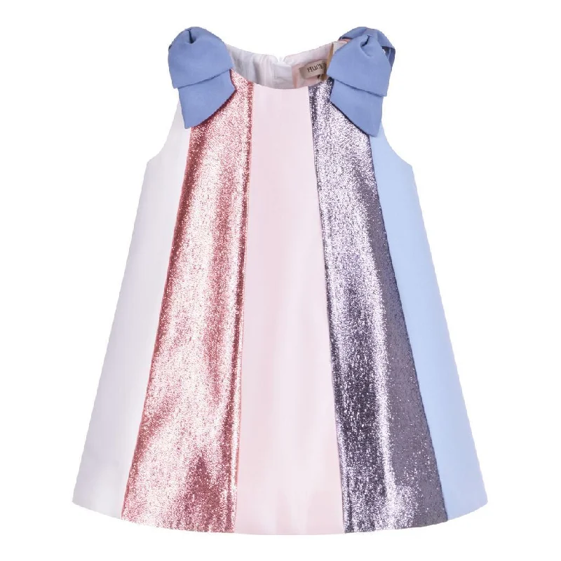 Rainbow Trapeze Dress & Bloomers Tiered unclassified dresses