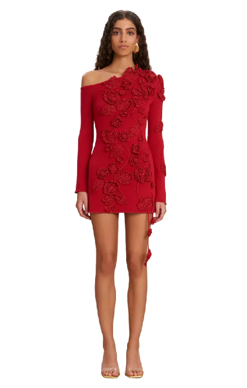 Kaela Dress - Merlot Lace unclassified dresses