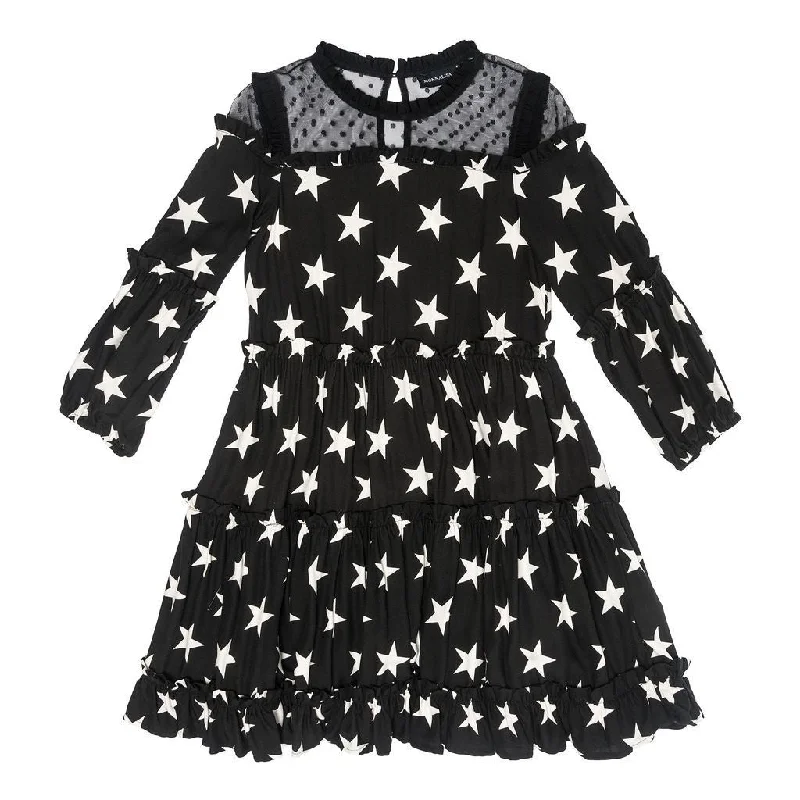 Black & Cream Balze Stelle Dress Trendy new unclassified dresses