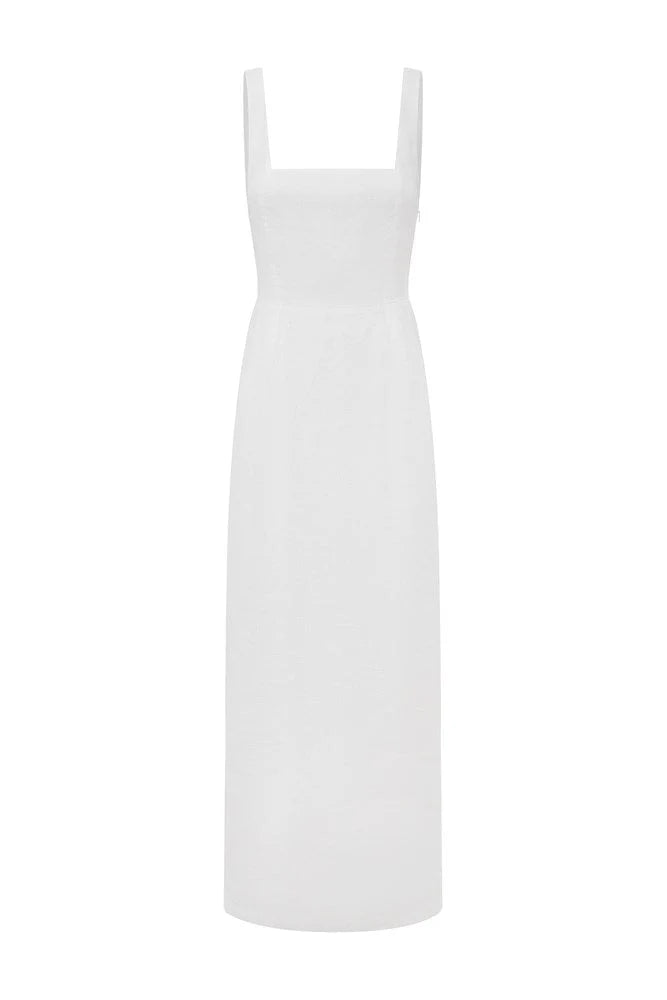 Skyla Column Dress - Ivory Street style unclassified dresses