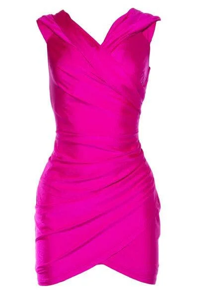 Azalea Wang TAYTAY Dress Fuchsia Soft fabric unclassified dresses