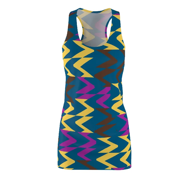 Zig & Zag Women's Cut & Sew Racerback Dress - Ships from The US. Winter unclassified dresses