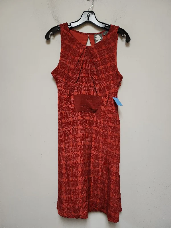 Dress Casual Short By Anthropologie In Red, Size: S Vintage Denim Skirt