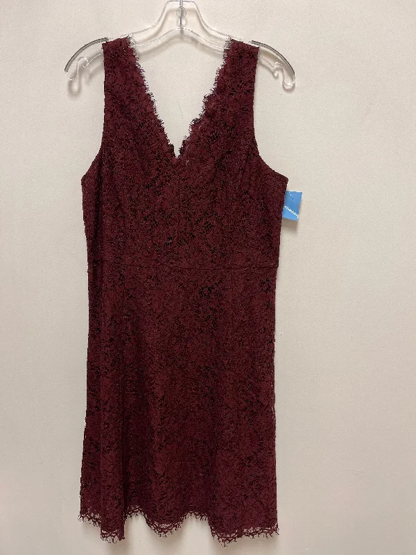 Dress Casual Short By Loft In Red, Size: M Trendy Mini Skirt