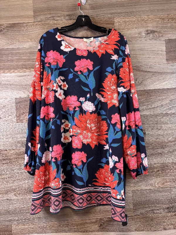 Floral Print Dress Casual Midi Umgee, Size M Everyday Midi Skirt