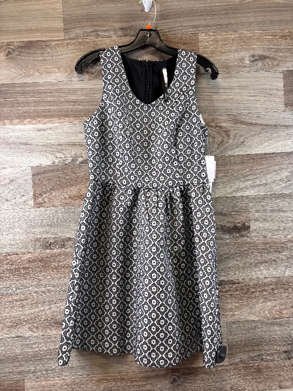 Grey Dress Casual Midi Kensie, Size S Printed Floral Midi