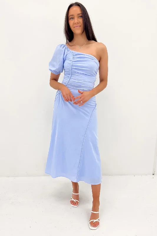 Kassidy Midi Dress Blue Fashion Midi Skirt