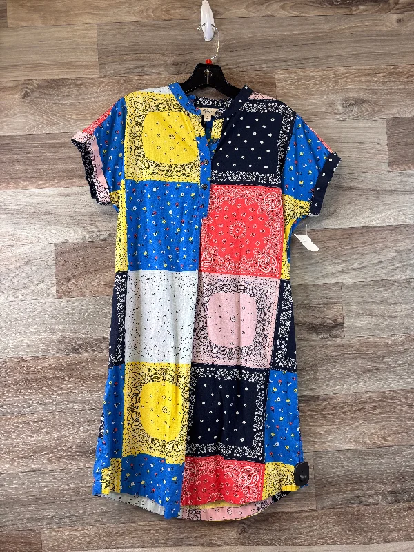 Multi-colored Dress Casual Midi Style And Company, Size S Trendy Midi Look